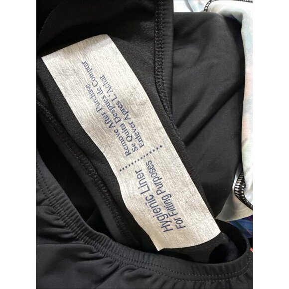 Swim Solutions Women's Size 18 Tropical Print Tummy Control Bow Front Swimdress - Picture 10 of 11